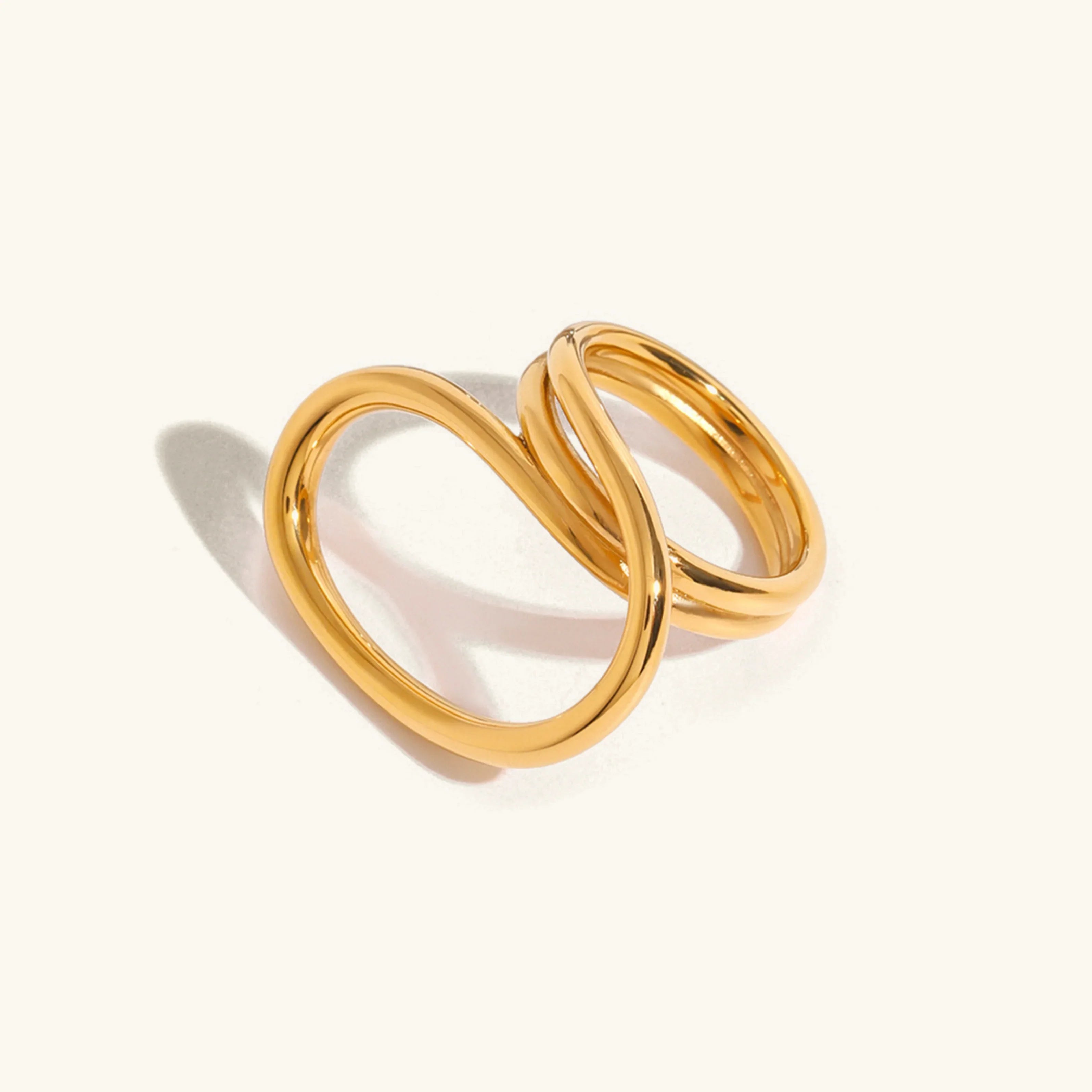 [Topon]Meri Contemporary Gold Ring