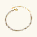 [Topon]Florabelle Double Tennis Bracelet