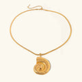 [Topon]Cascadia Nautilus Gold Necklace
