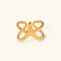 [Topon]Aurelie Gold Starfish Ring