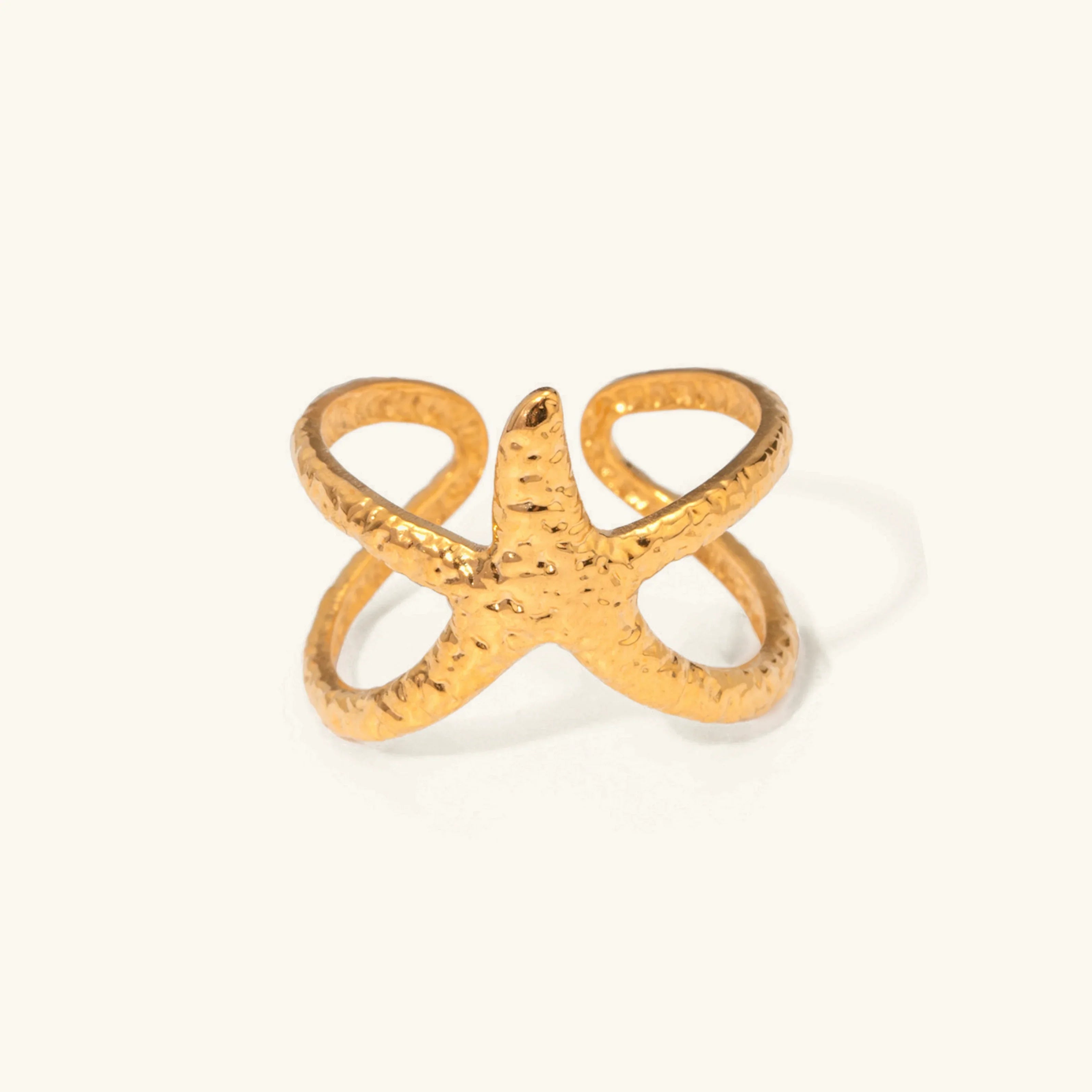 [Topon]Aurelie Gold Starfish Ring