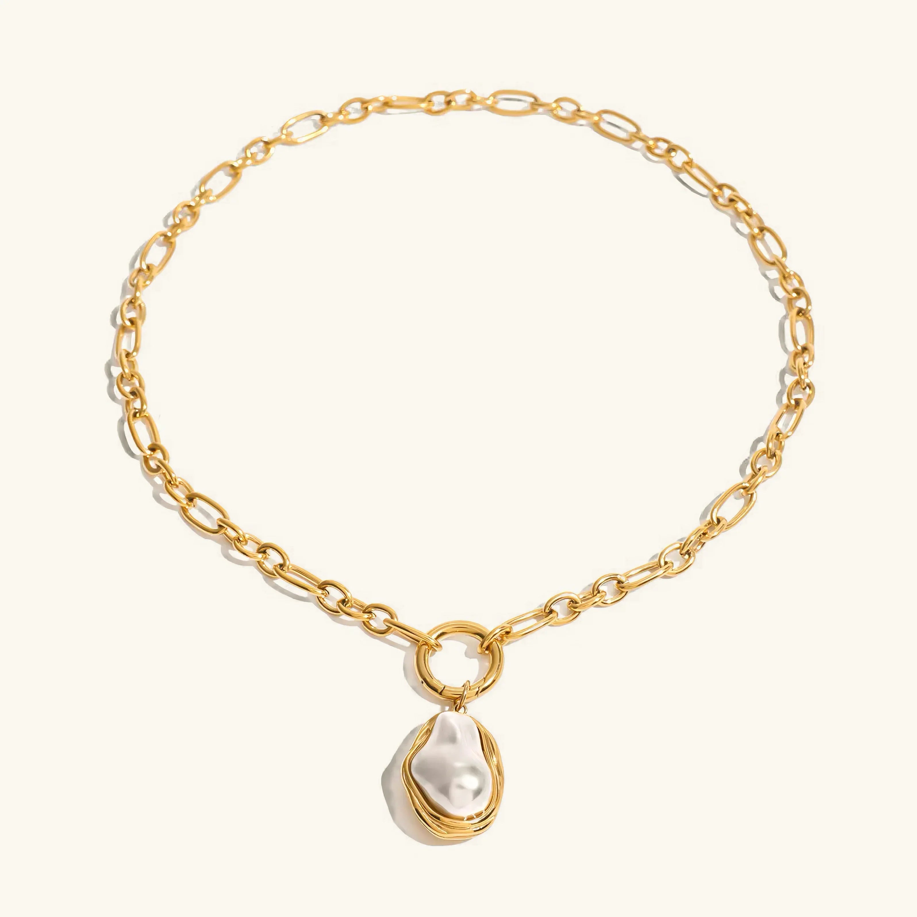 [Topon]Shelby Mother Of Pearl Pendant