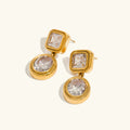 [Topon]Amanda Diamond Earrings