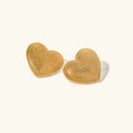 [Topon]Cecelia Textured Heart Earrings
