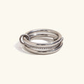 [Topon]Evadne Diamond Ring Stack