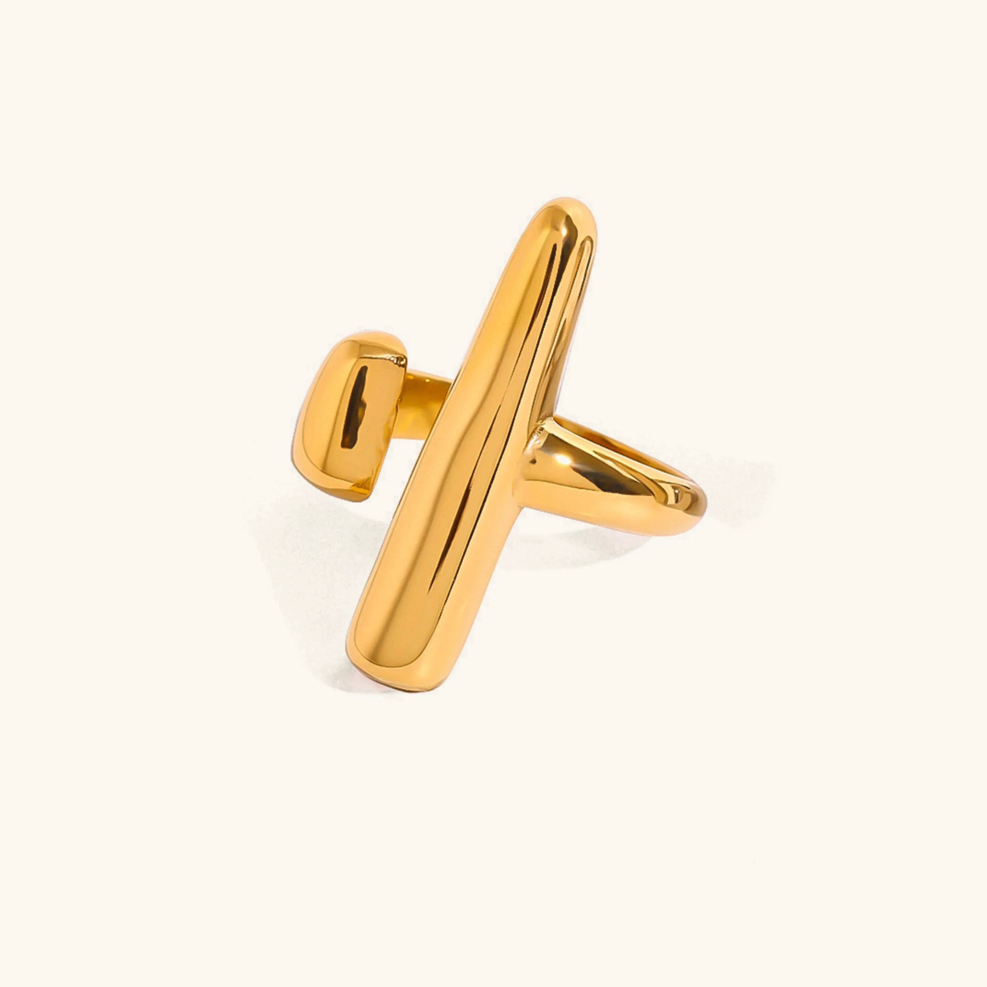 [Topon]Seraphina Contemporary Gold Ring