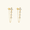 [Topon]Daniella Diamond Chain Stud