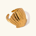 [Topon]Aloha Gold Seashell Ring