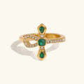 [Topon]Joy Diamond Knot Gold Ring