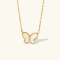 [Topon]Flutterby Mother of Pearl Necklace