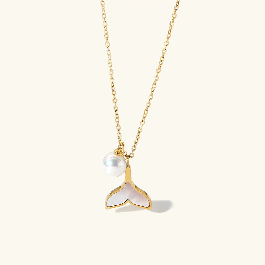 [Topon]Mermaid Freshwater Pearl Necklace