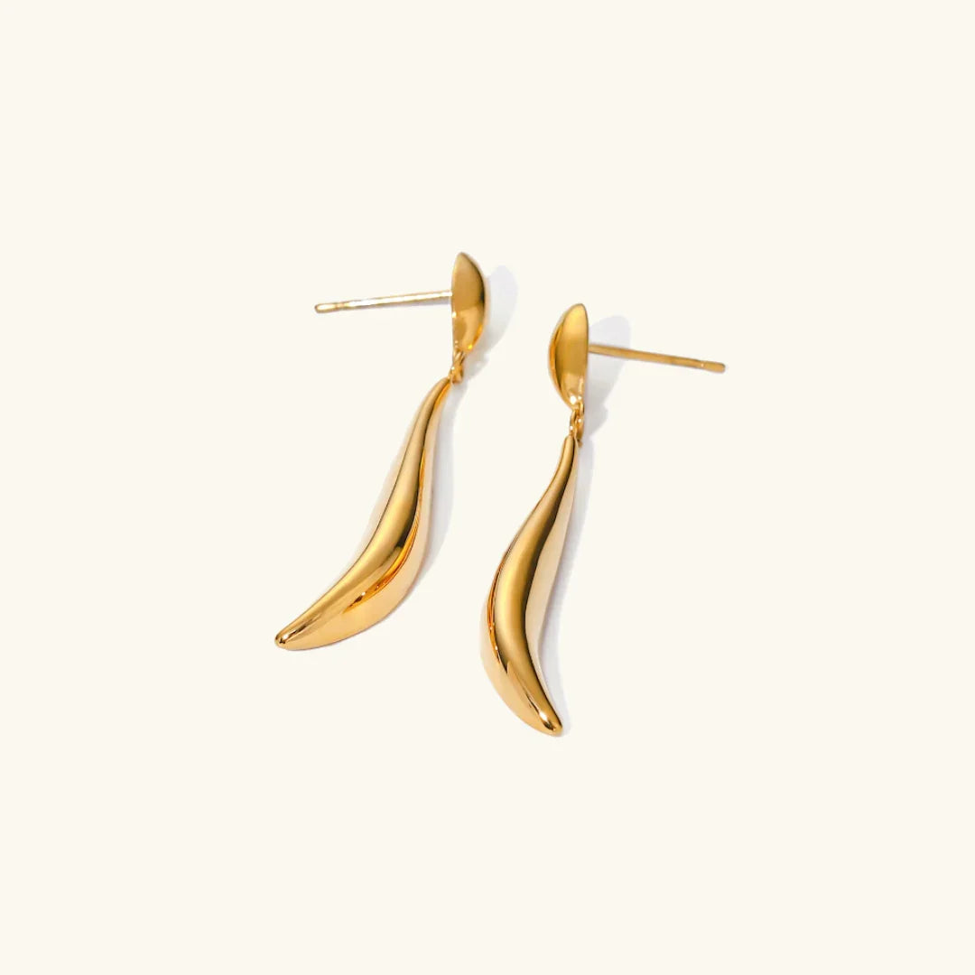 [Topon]Aspen Gold Earrings