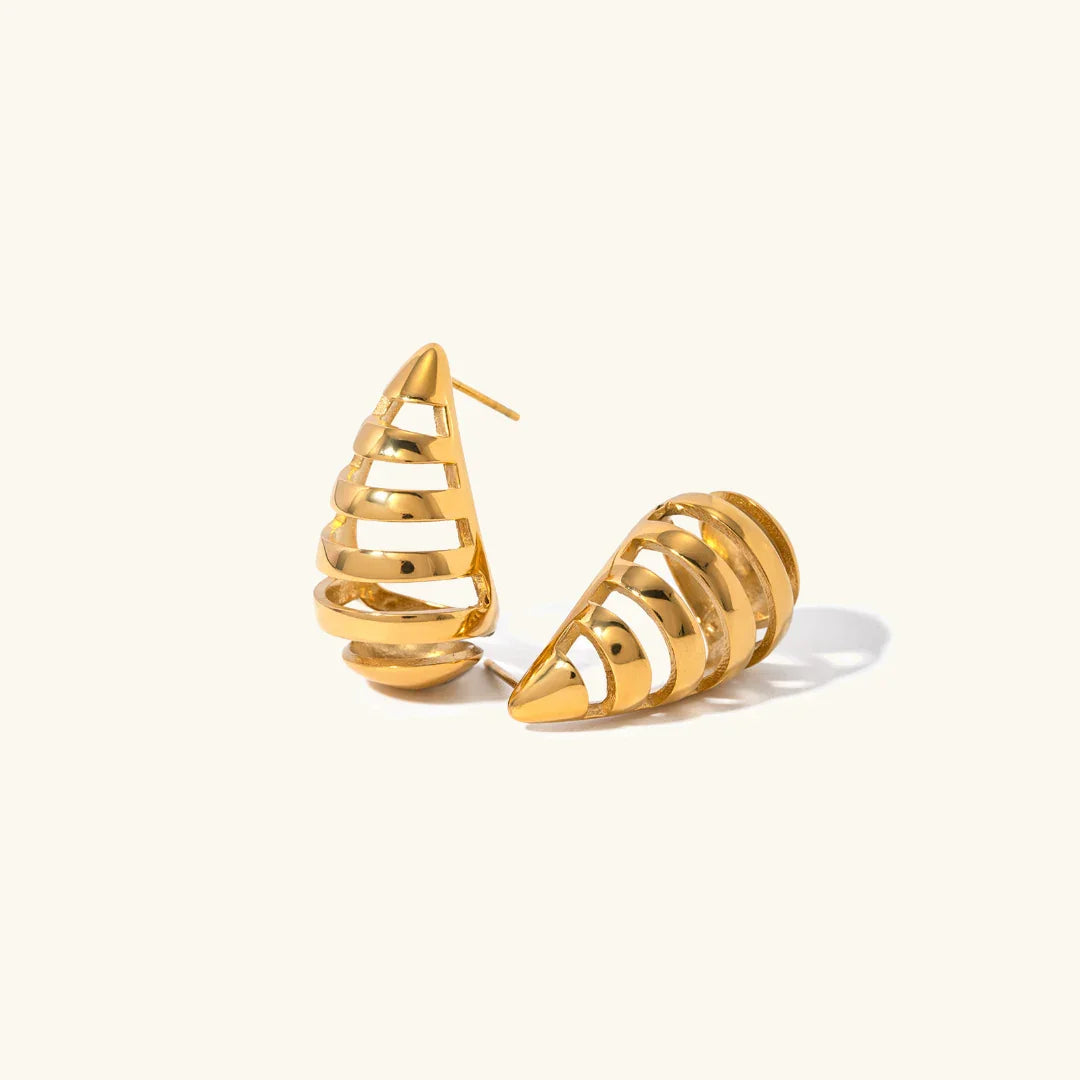 [Topon]Katrin Drop Gold Earrings