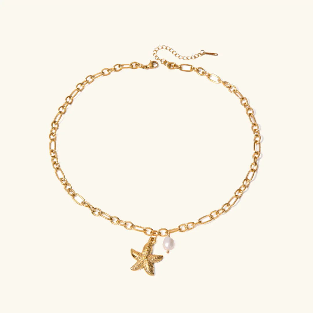 [Topon]Lagoon Gold Necklace