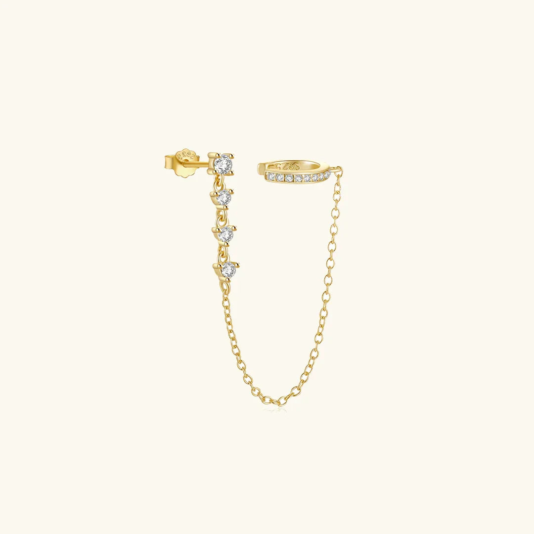 [Topon]Audra Chain Cuff Earring