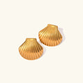 [Topon]Nicole Seashell Gold Earrings