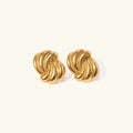 [Topon]Floriana Gold Earrings