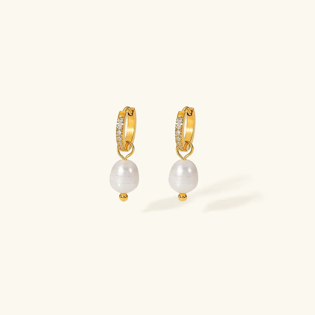 [Topon]Sara Pearl Earrings