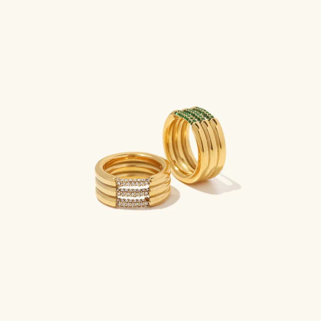 [Topon]Serenity Diamond Gold Ring