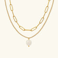 [Topon]Tropica Freshwater Pearl Necklace