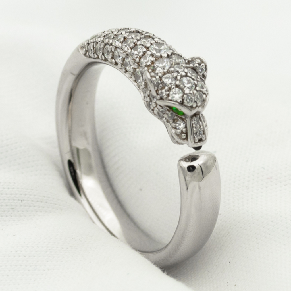[BIJOUX]PANTHERE RING DIAMOND 7.3MM