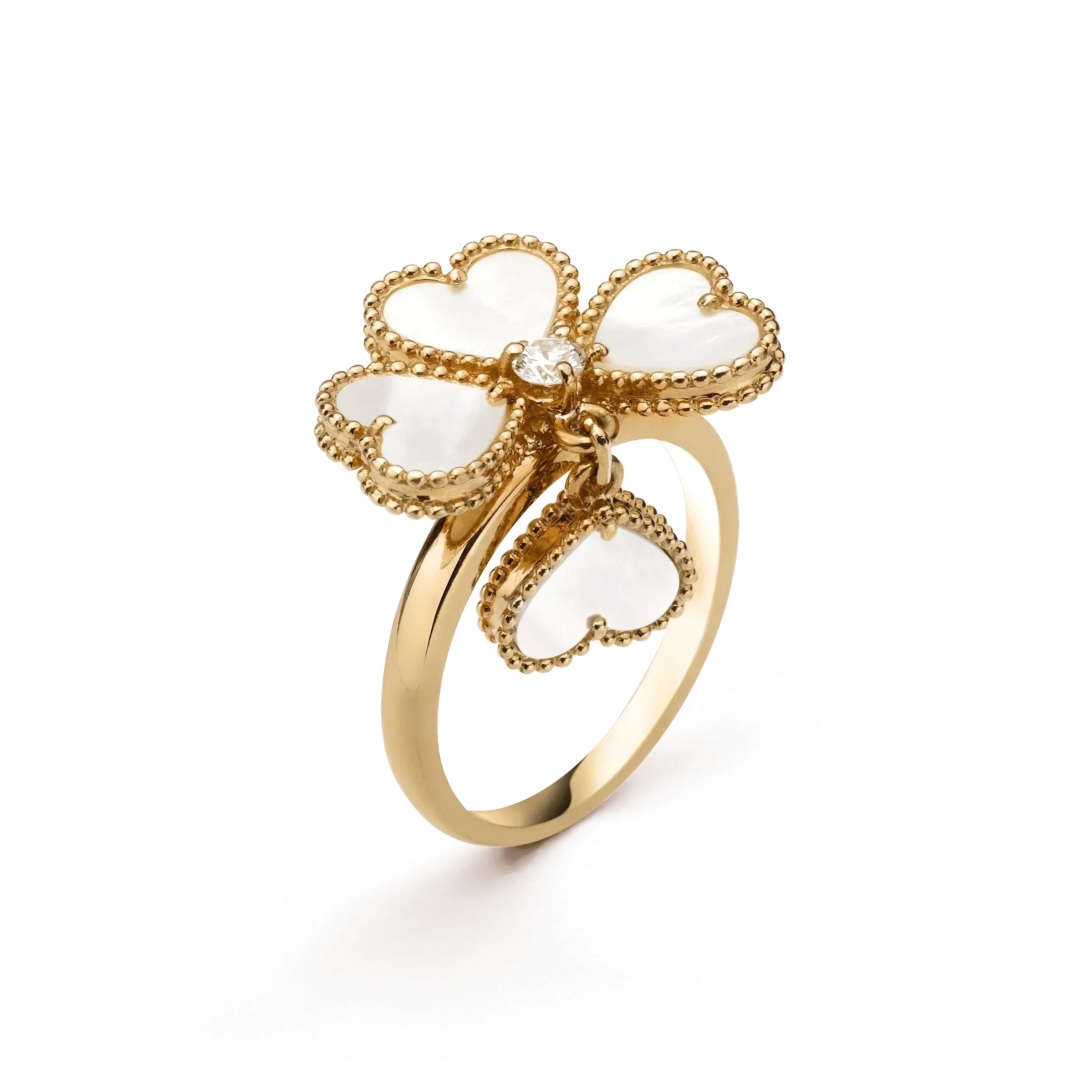 [BIJOUX]BAGUE MOP BLANCHE MELIOT