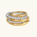[Topon]Vera Stacked Diamond Ring