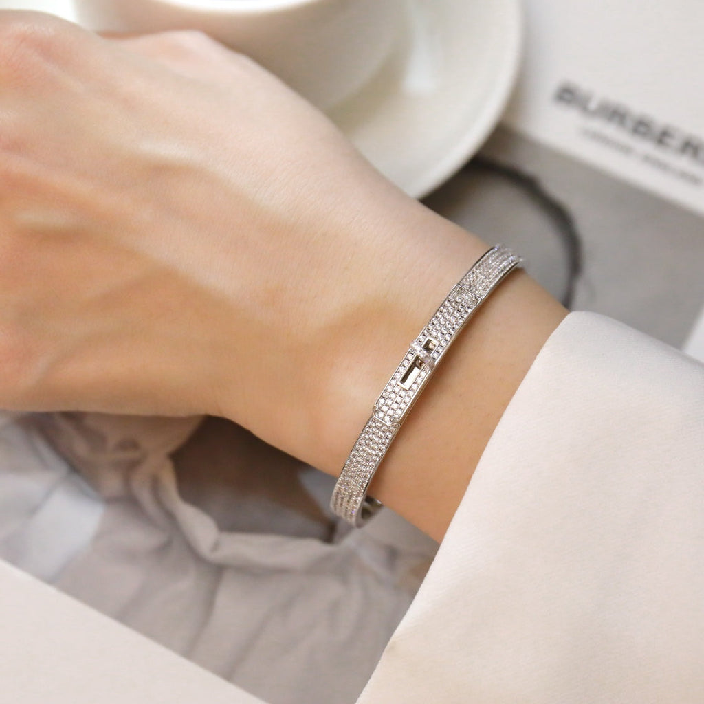[BIJOUX]BRACELET KELLY PAVÉ DIAMANTS 