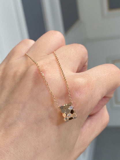 [BIJOUX]BEE LOVE DIAMOND NECKLACE