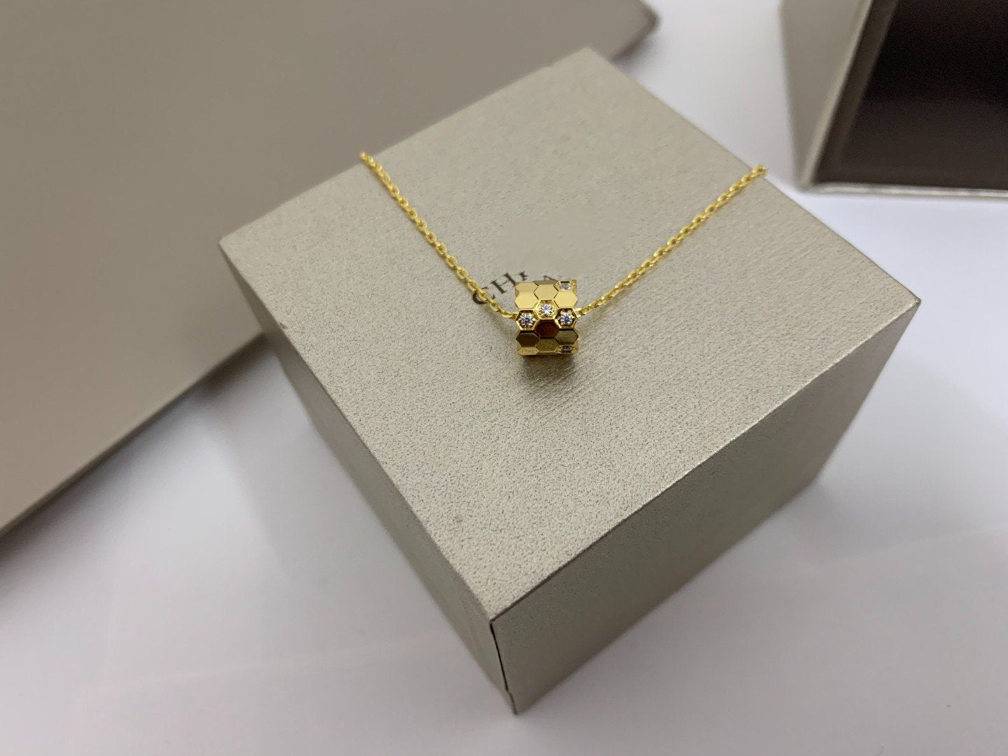 [BIJOUX]BEE LOVE DIAMOND NECKLACE