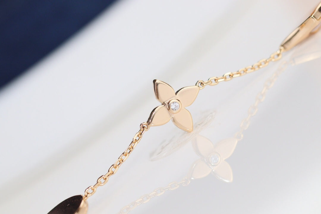 [BIJOUX] BRACELET TRÈFLE À FEUILLES