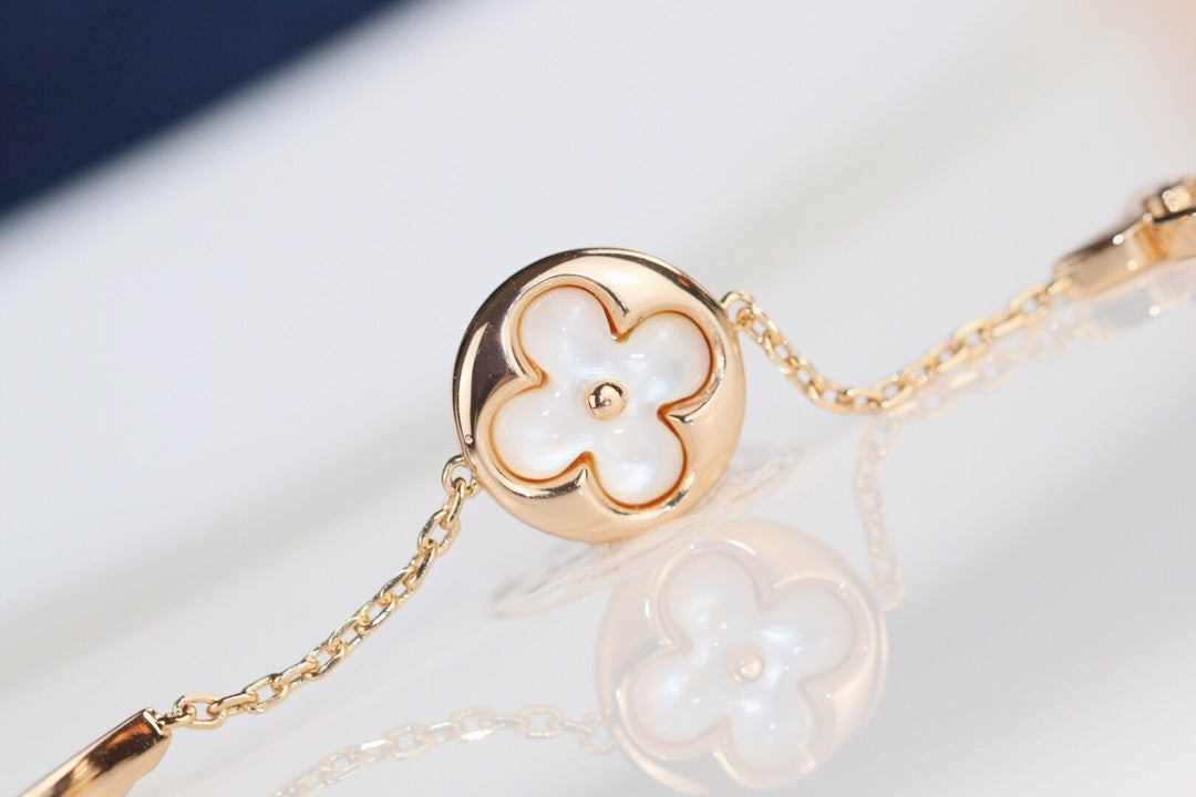 [BIJOUX] BRACELET TRÈFLE À FEUILLES