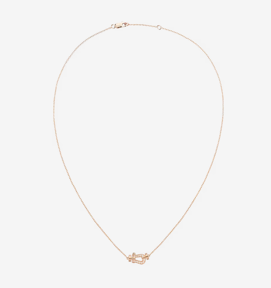 [BIJOUX]FORCE 10 DIAMOND PINK GOLD NECKLACE MINI MODEL