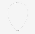 [BIJOUX] COLLIER ARGENT FORCE 10 DIAMANTS MINI MODELE