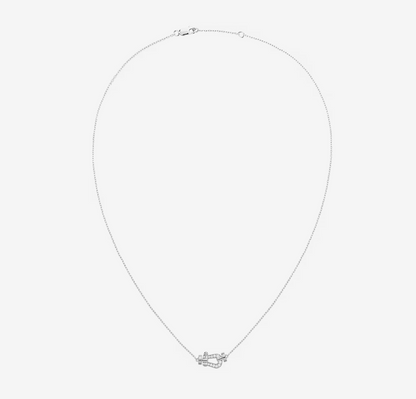 [BIJOUX]FORCE 10 DIAMOND SILVER NECKLACE MINI MODEL