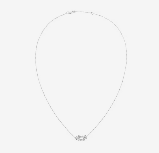 [BIJOUX]FORCE 10 DIAMOND SILVER NECKLACE MINI MODEL