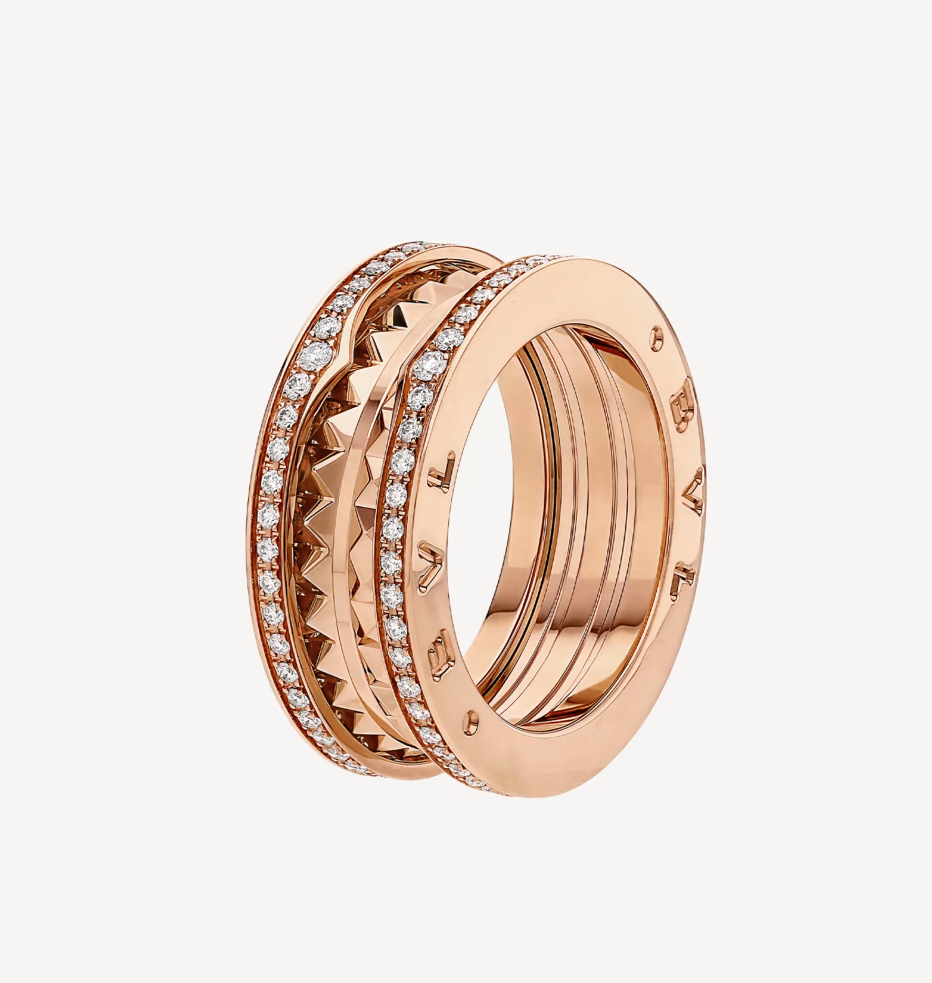 [BIJOUX]ZERO 1 ROCK DIAMOND PINK GOLD