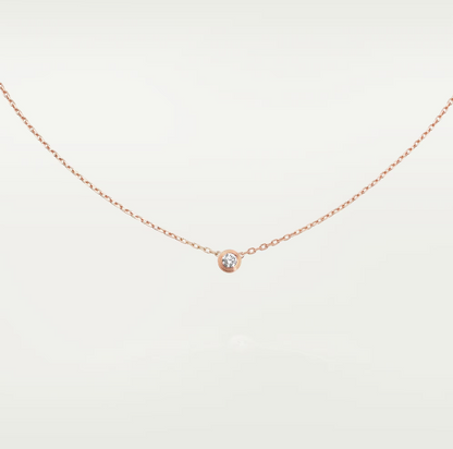 [BIJOUX]DAMOUR DIAMOND NECKLACE