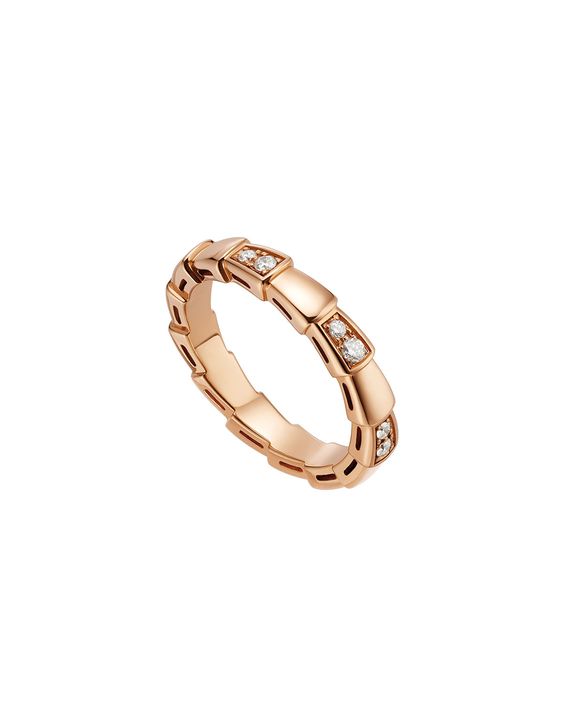 [BIJOUX]SERPENTI RING PINK GOLD  3MM