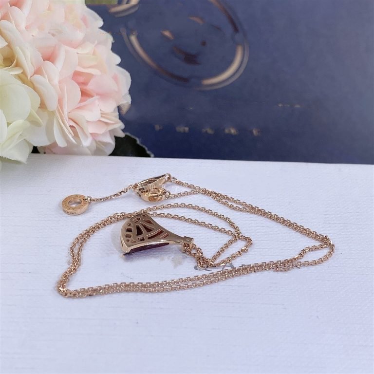 [BIJOUX]DREAM NECKLACE CARNELIAN 1 DIAMOND