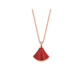 [BIJOUX]DREAM NECKLACE CARNELIAN 1 DIAMOND