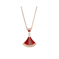 [BIJOUX]DREAM NECKLACE CARNELIAN DIAMOND