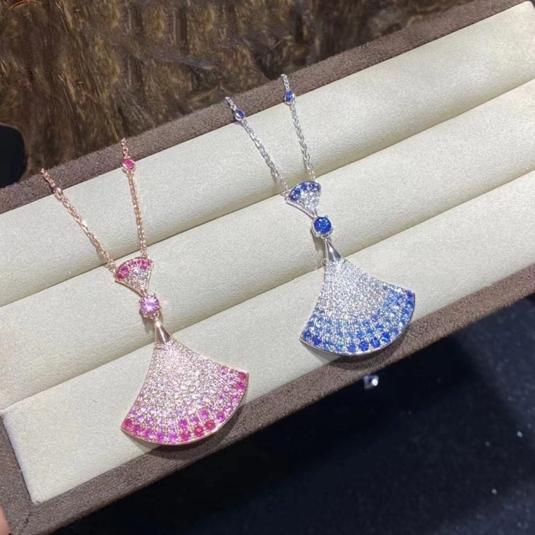 [BIJOUX]DREAM NECKLACK DIAMOND PINK GOLD