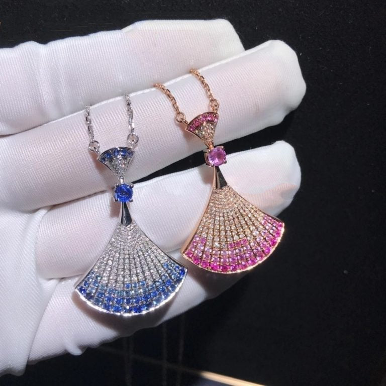 [BIJOUX]DREAM NECKLACK DIAMOND PINK GOLD
