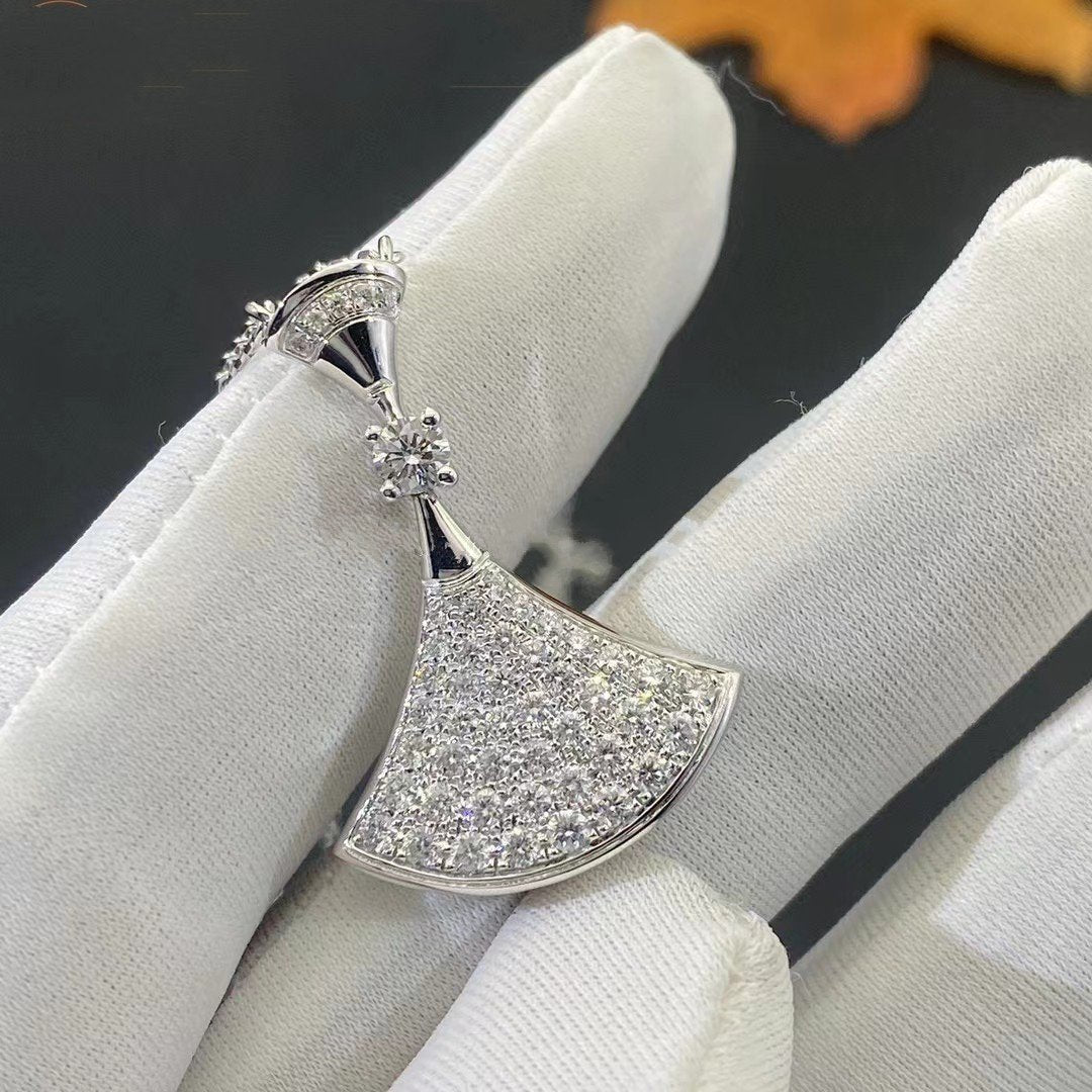 [BIJOUX]DREAM NECKLACE SILVER FULL DIAMOND