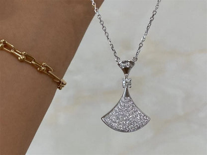[BIJOUX]DREAM NECKLACE SILVER FULL DIAMOND