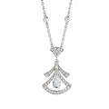 [BIJOUX] COLLIER DREAM DIAMANT BLANC ARGENT