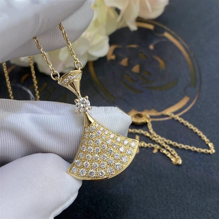 [BIJOUX]DREAM NECKLACE GOLD FULL DIAMOND