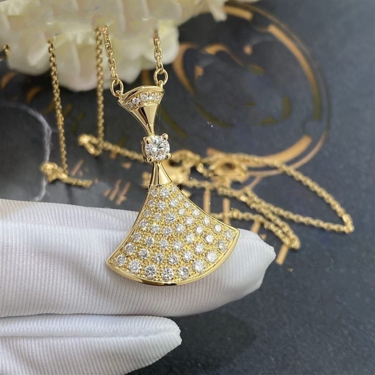 [BIJOUX]DREAM NECKLACE GOLD FULL DIAMOND