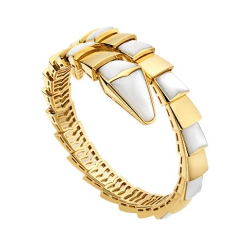 [BIJOUX]BRACELET SERPENTI NACRE OR